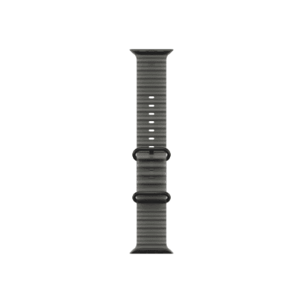 APPLE 49mm Translucent Black Ocean Band - Black Titanium Finish | Apple