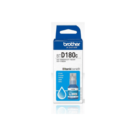 Brother BTD180C Cyan Ink Refill for DCP-T580DW