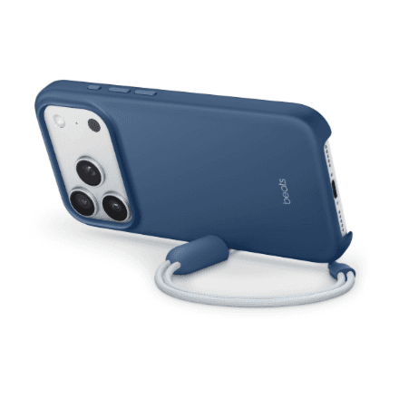 Apple iPhone 17 Pro Kickstand Case with MagSafe and Camera Control - Bedrock Blue | Apple