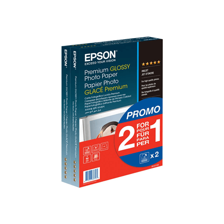 Epson Premium Glossy Photo Paper 10x15cm 255g/m² 80 sheets