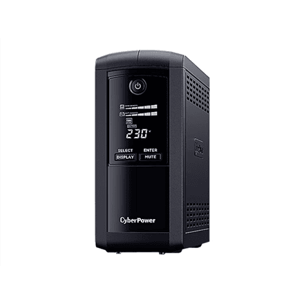 ИБП CyberPower VP1000ELCD, 1000 ВА / 550 Вт, Schuko, LCD