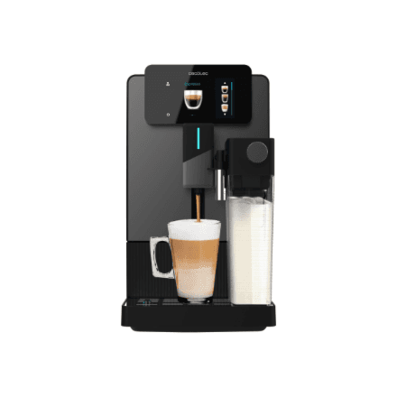 Cecotec Coffee machine | Cremmaet Latte Touch | Pump pressure 19 bar | Built-in milk frother | Super-automatic | Black | 1500 W