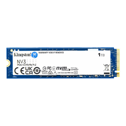SSD Kingston NV3 1 ТБ M.2 NVMe, PCIe Gen4 x4, чтение 6000 МБ/с
