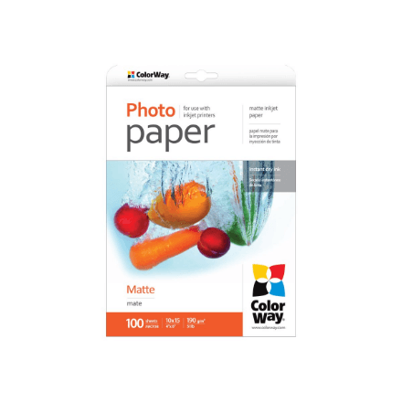 Matte Photo Paper | 190 g/m² | 10x15