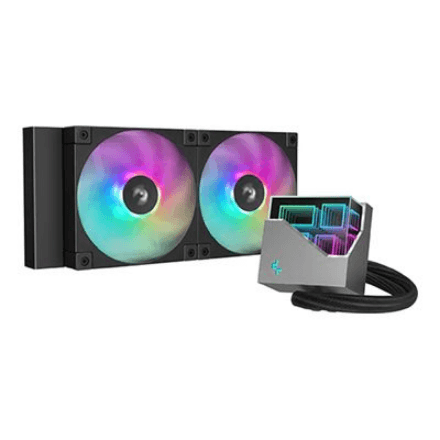 Deepcool LT240 ARGB жидкостное охлаждение 240 мм, Intel/AMD
