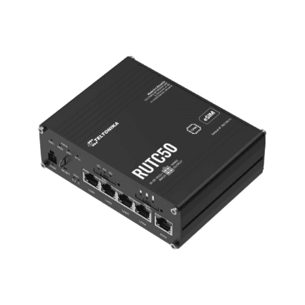 Teltonika RUTC5021 5G ruuter Wi-Fi 6-ga