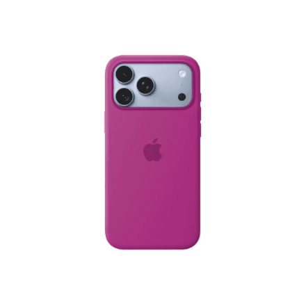 APPLE iPhone 18 Pro Max Silicone Case with MagSafe - Magenta | Apple