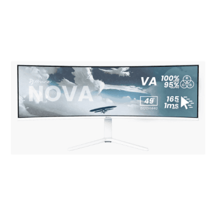 Arozzi Nova 49" 32:9 Ultrawide Monitor 165Hz