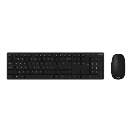 Asus W5000 Wireless Keyboard and Mouse Set Black