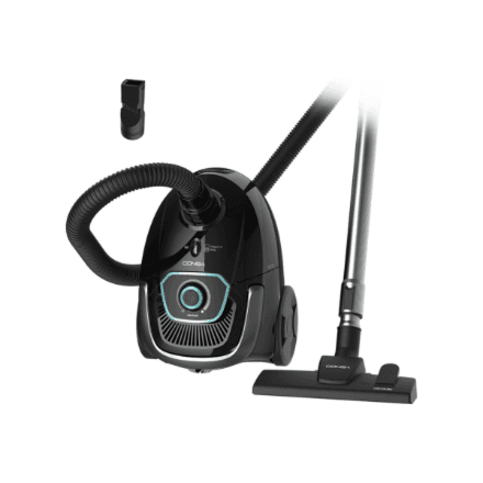 Cecotec Vacuum cleaner | Conga Powerbag 2500 Plus | Bagged | Dust capacity 2.5 L | Power 850 W | Black