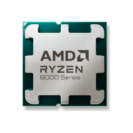 AMD Ryzen 7 8700F processor, 8 cores, no integrated graphics, AM5