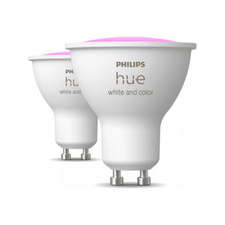 Philips Hue Smart Spotlight GU10 4,2W RGB 2tk