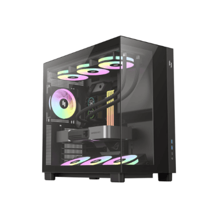 Gamemax NEX C53 BK ATX arvutikorpus, must
