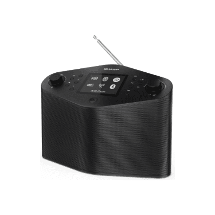 Sharp Micro Hi-Fi System with Built-in Rechargeable Battery
