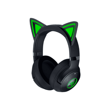 Razer Kraken Kitty V2 BT juhtmevaba peakomplekt, kõrvapealne, must