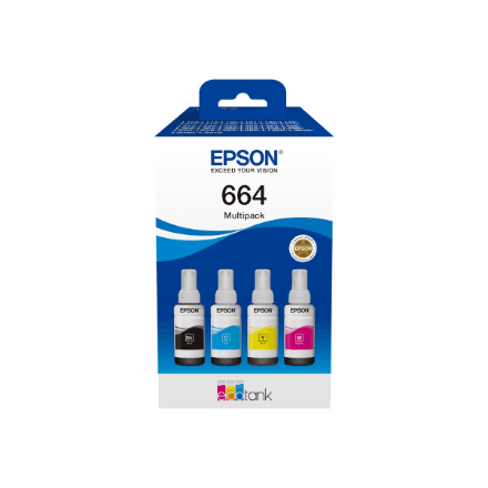 Epson 664 EcoTank 4-colour ink tank multipack