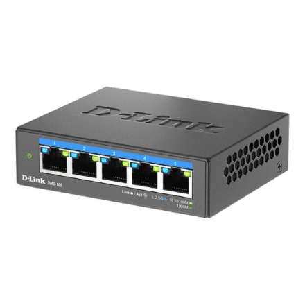D-Link DMS-105/E коммутатор 5 портов 2.5G