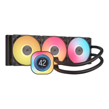 Corsair iCUE Link Titan 360 RX LCD liquid cooler with display 360 mm