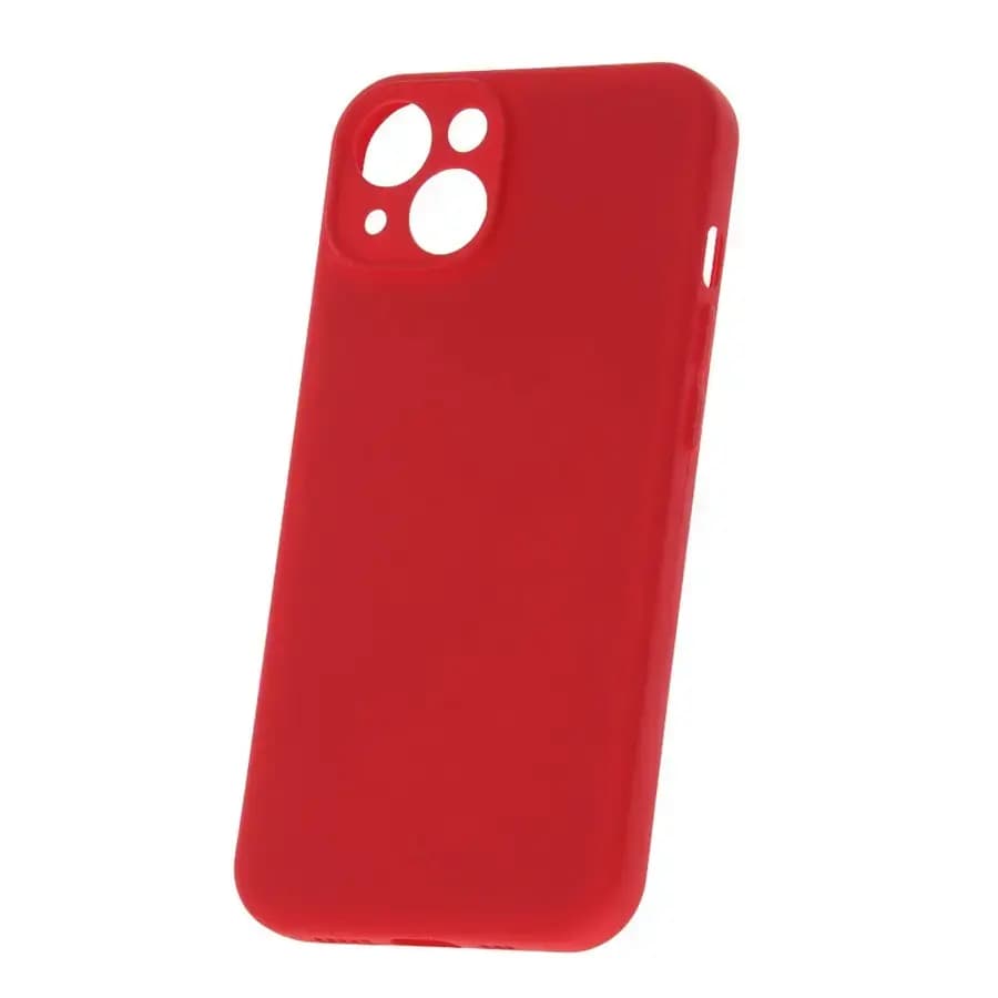 Чехол Fusion Elegance Fibre Silicone для iPhone 15, красный