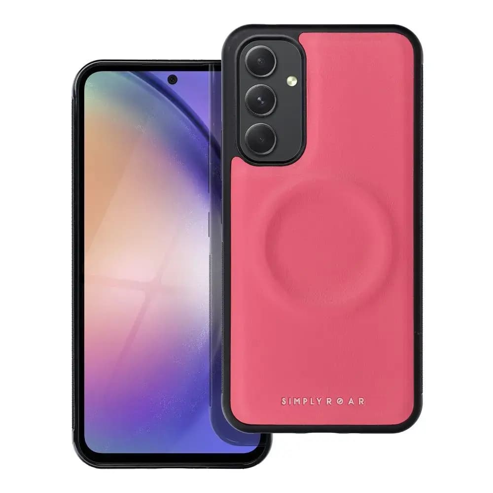 Roar Mag Morning phone case with MagSafe for Samsung Galaxy A54 5G, pink