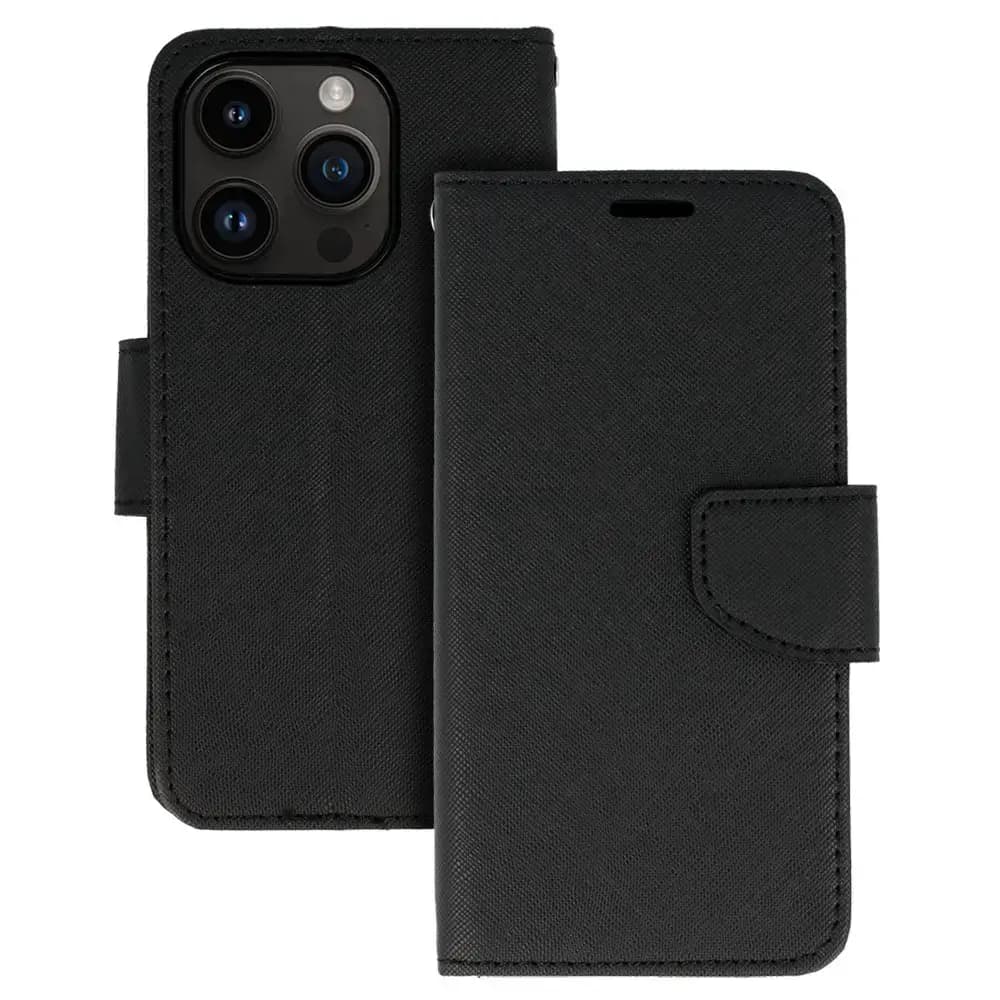 Fancy book case for Samsung Galaxy A55 5G, black