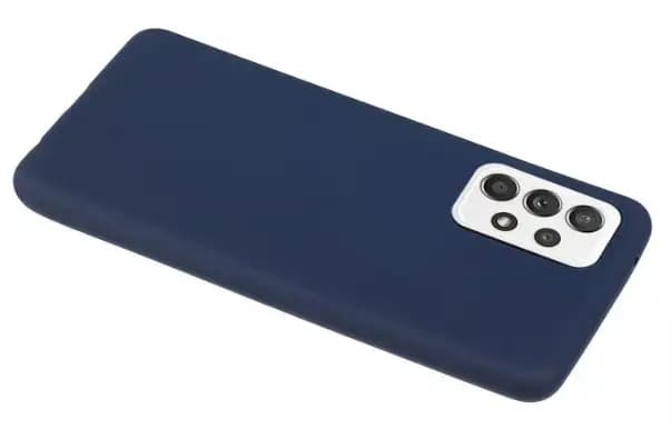 Fusion Elegance Fibre Protect telefoniümbris Samsung Galaxy A33 5G, sinine