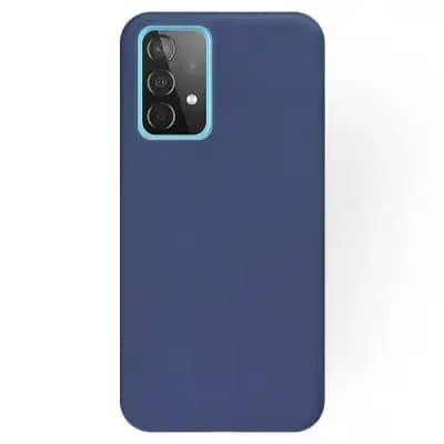 Fusion Soft Matte Silicone phone case for Motorola Moto g84, dark blue