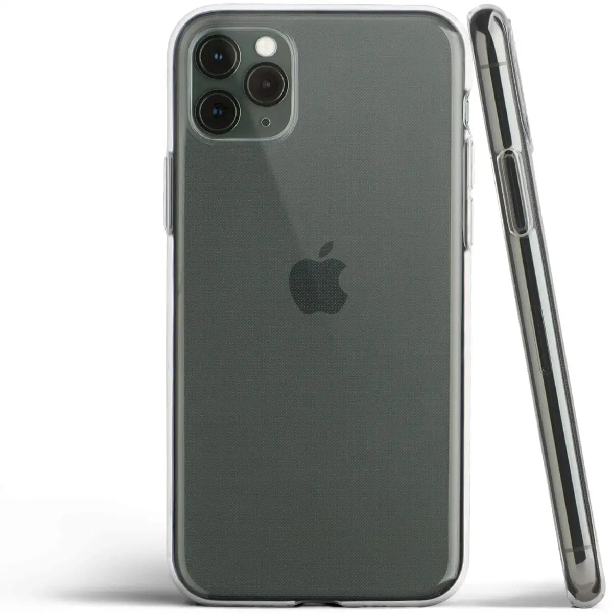 GoodBuy Ultra 0.3 mm Silicone telefoniümbris iPhone 11 Pro Max, läbipaistev