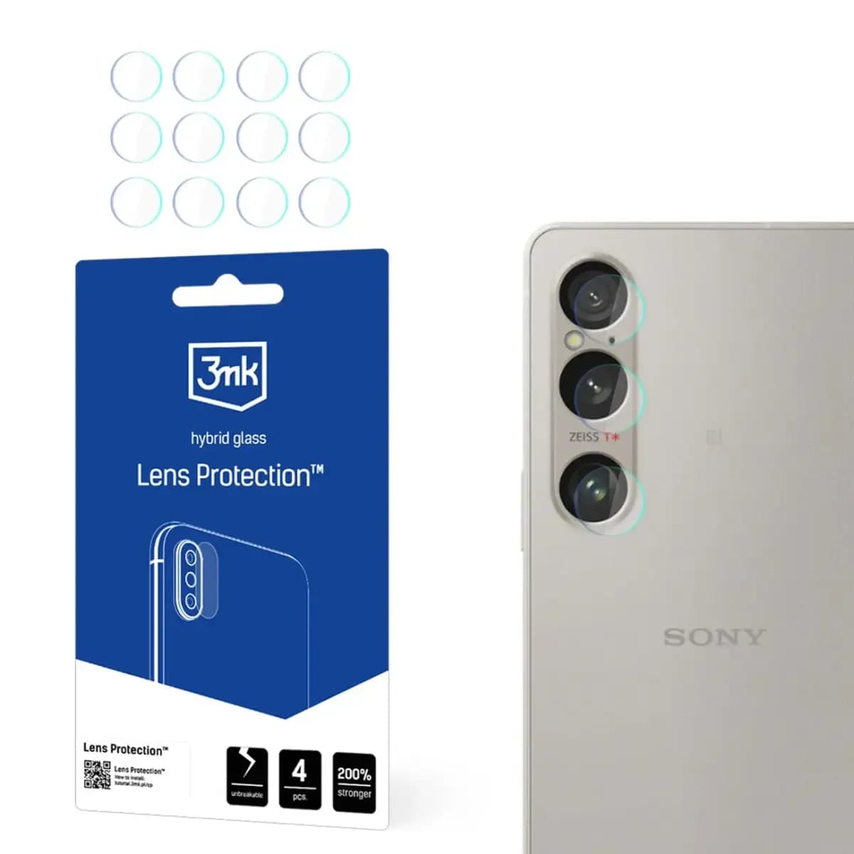 3MK Lens Protect kaamera kaitseklaas Sony Xperia 1 VI