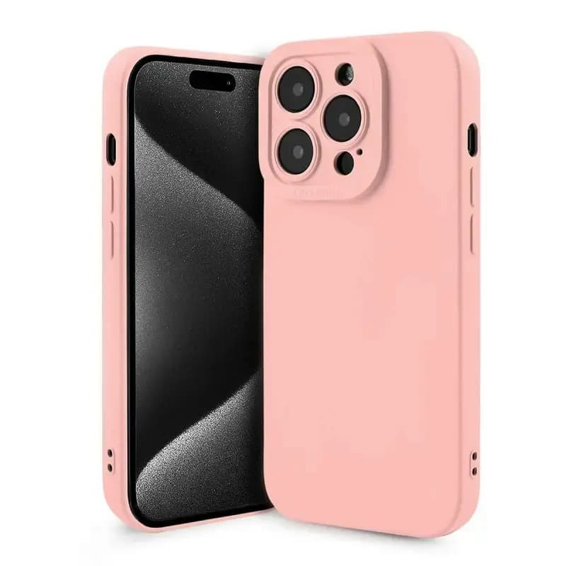 Fusion Softy Protect phone case for iPhone 15, pink