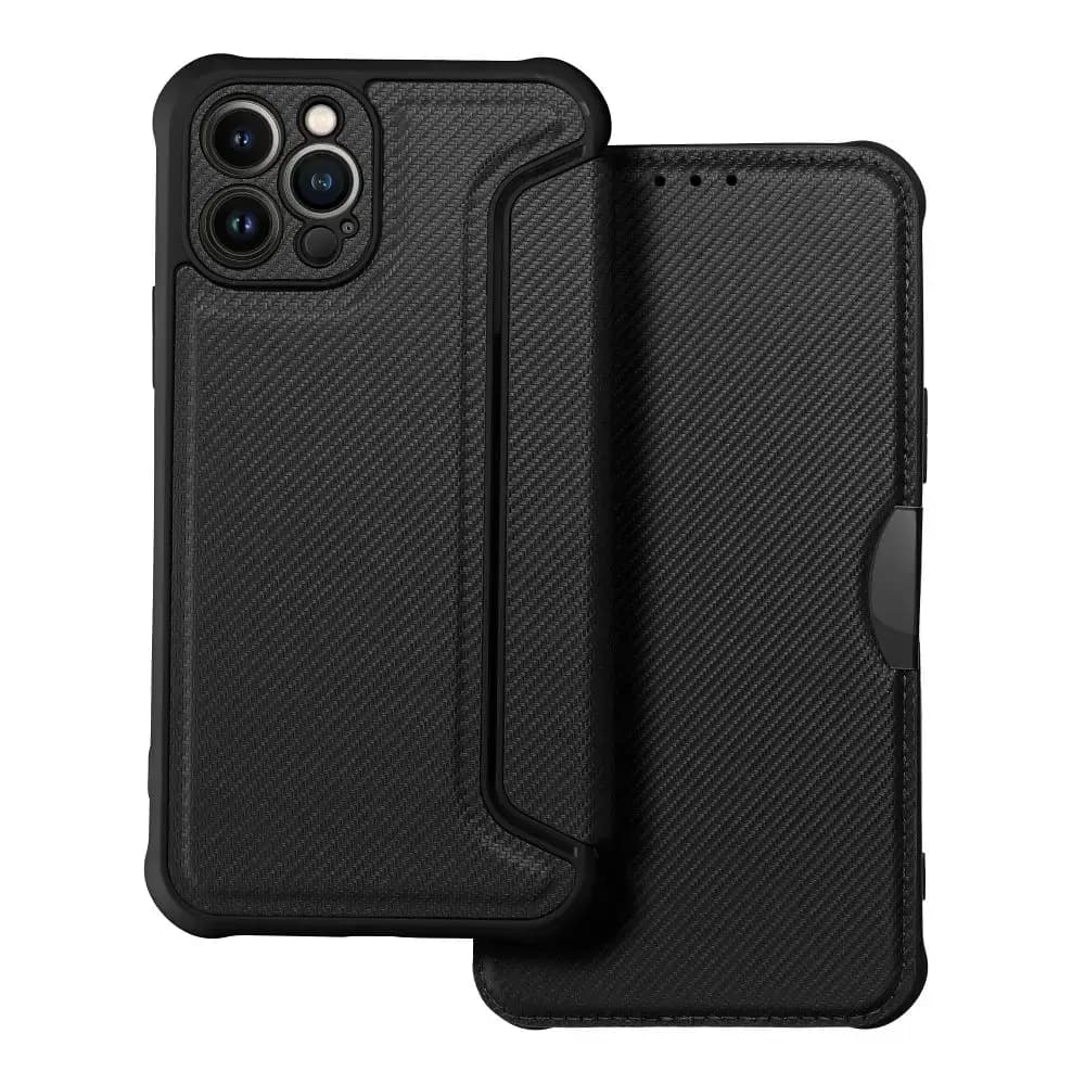 Fusion Razor raamatkaas Samsung Galaxy A35 5G, must