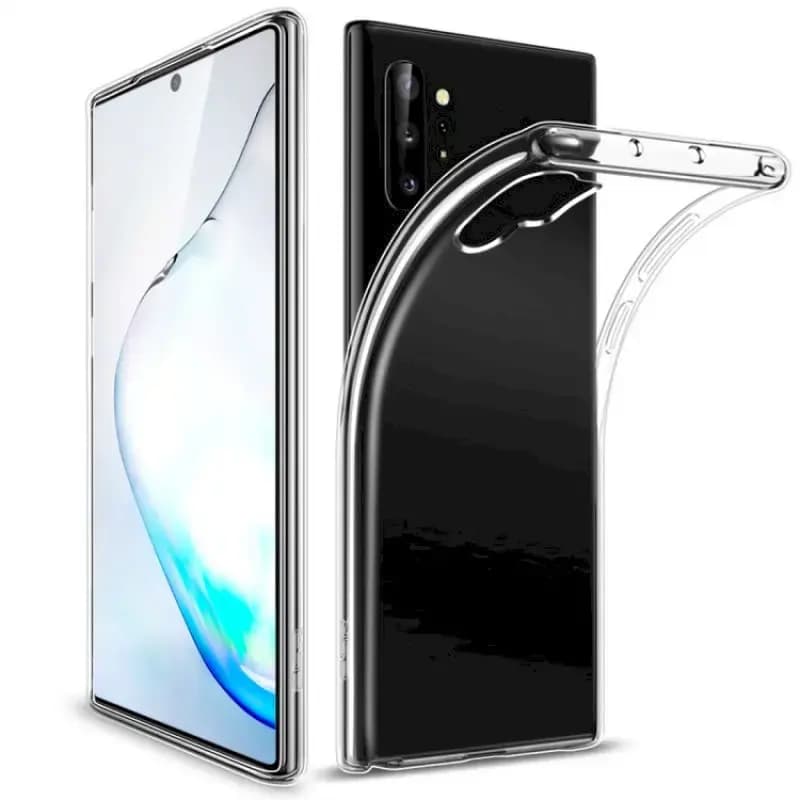 Fusion Ultra Back 1 mm Protect telefoniümbris Samsung Galaxy Note 10+, läbipaistev
