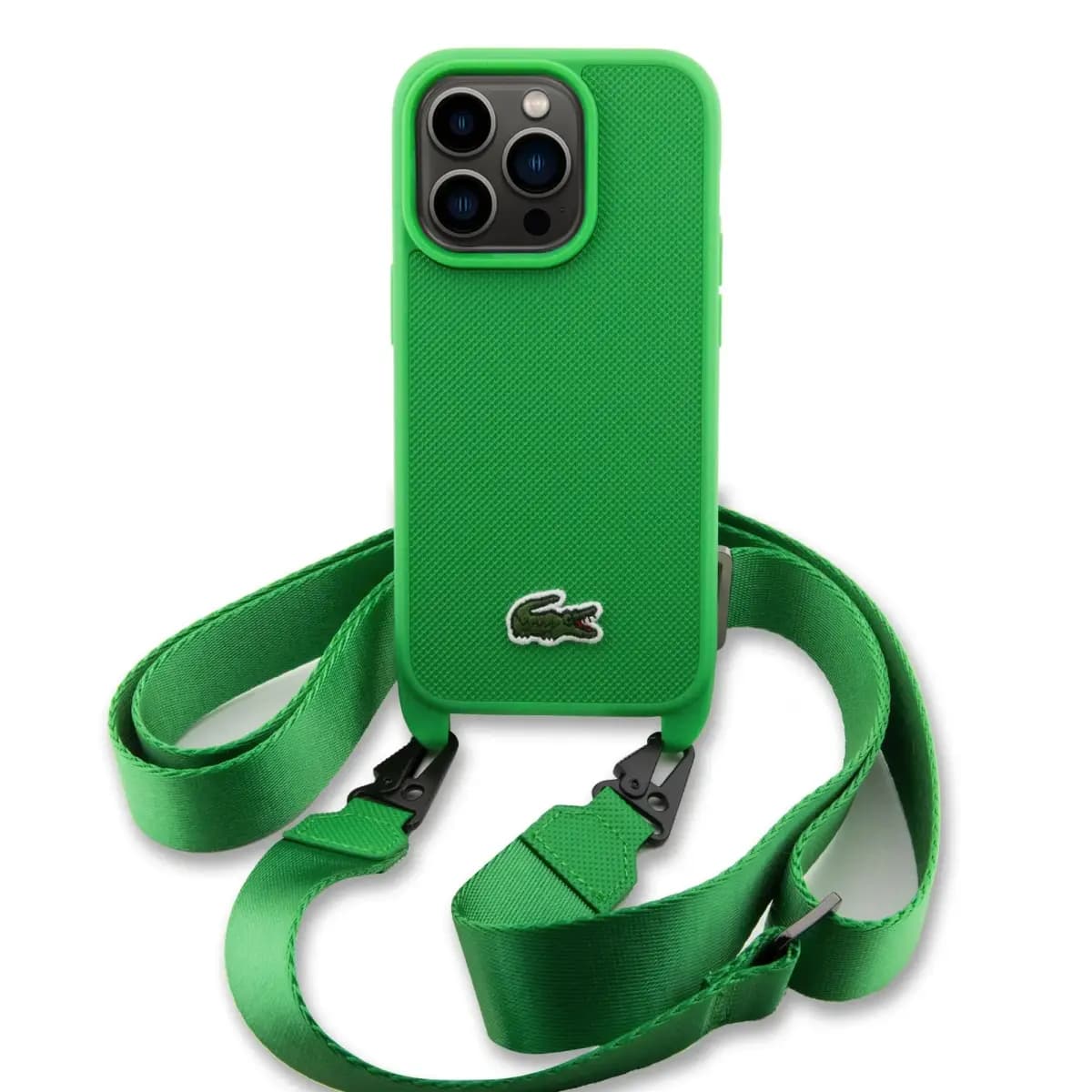 Lacoste Iconic Petit Pique Crossbody Woven Logo telefoniümbris iPhone 15 Pro
