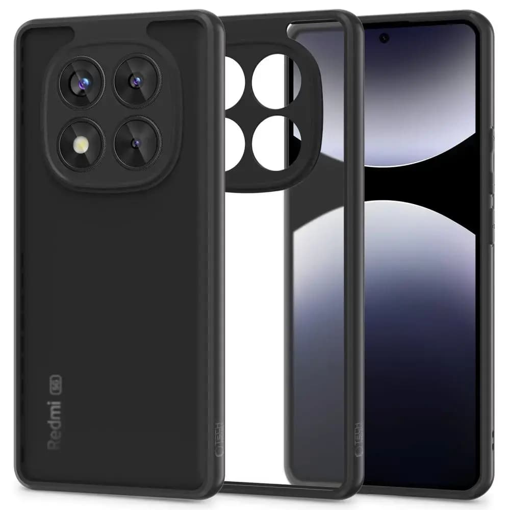 TECH-PROTECT MAGMAT phone case for Redmi Note 14 Pro 5G / Poco X7 5G, black