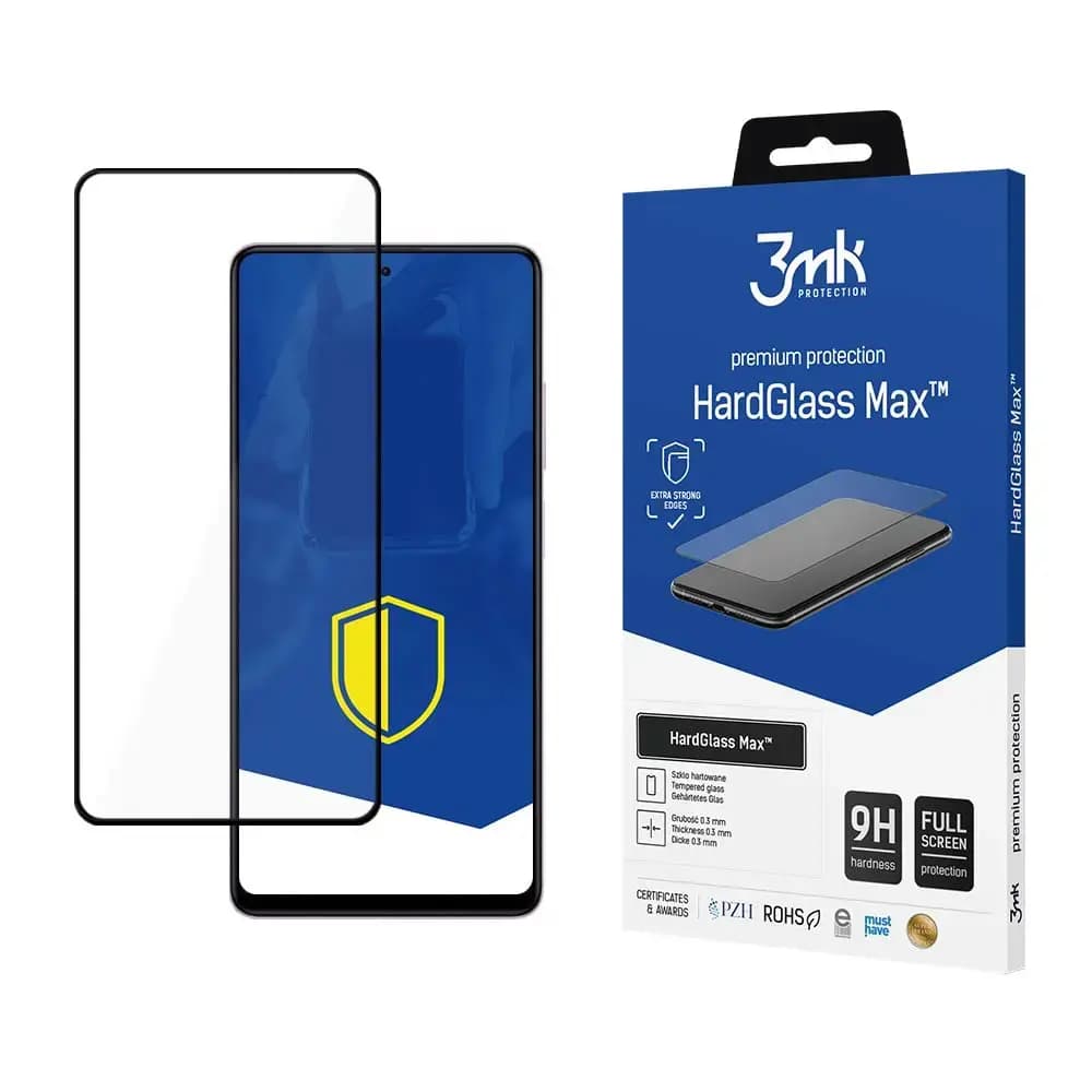 3mk HardGlass Max kaitseklaas Xiaomi Redmi Note 12 Pro / 12 Pro+ / 12E