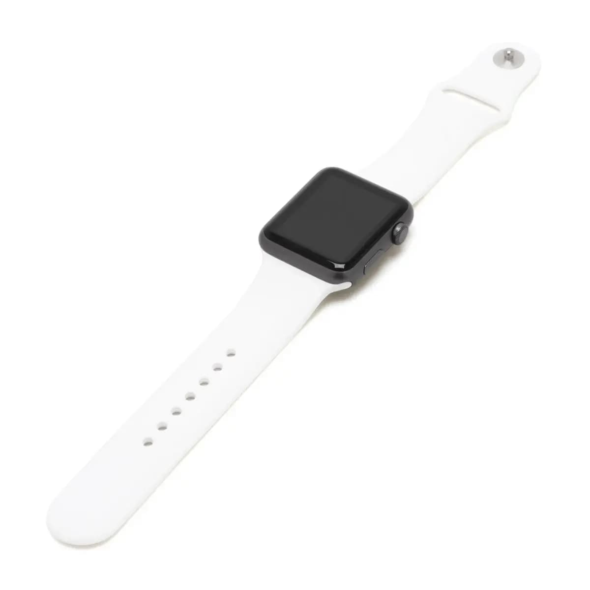 Fusion silicone watch strap for Apple Watch 42/44/45/49 mm, white