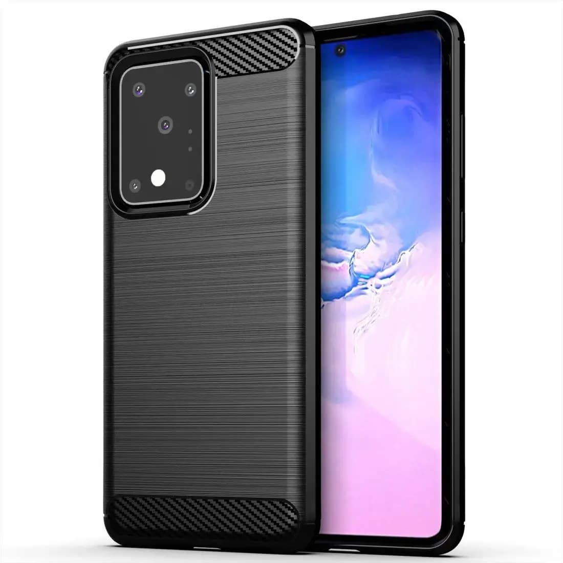 Чехол Fusion Trust для Samsung Galaxy S20 Ultra, чёрный