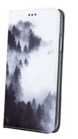 Fusion Mountain Forest raamatkaas Samsung Galaxy A42 5G, roheline