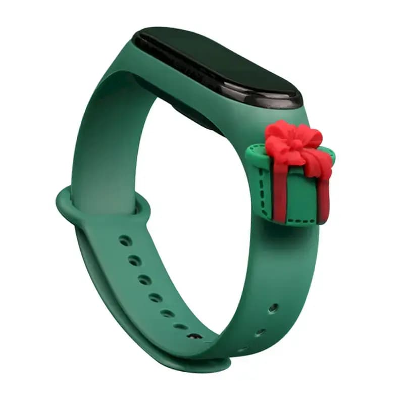 Fusion silicone watch strap for Xiaomi Mi Band 3/4, light green