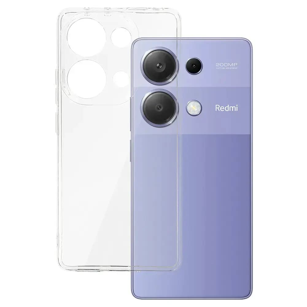 Ultra Back 2mm phone case for Redmi Note 13 Pro 4G, clear