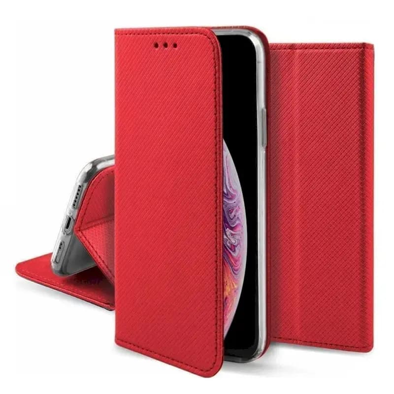 Чехол Fusion Magnet для Redmi 12C / 11A / Poco C55, красный