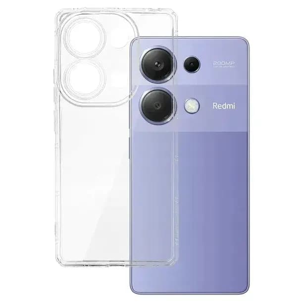 Fusion Armor Antishock phone case for Redmi Note 13 Pro 4G / Poco M6 Pro 4G, clear