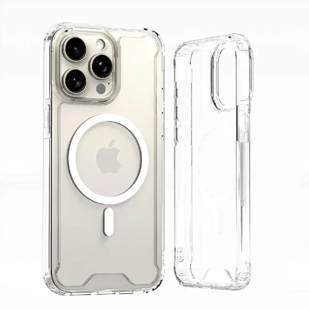 Чехол Clear Corner с MagSafe для iPhone 16 Pro Max, прозрачный