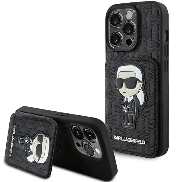 Чехол-книжка Karl Lagerfeld Saffiano для iPhone 15 Pro Max