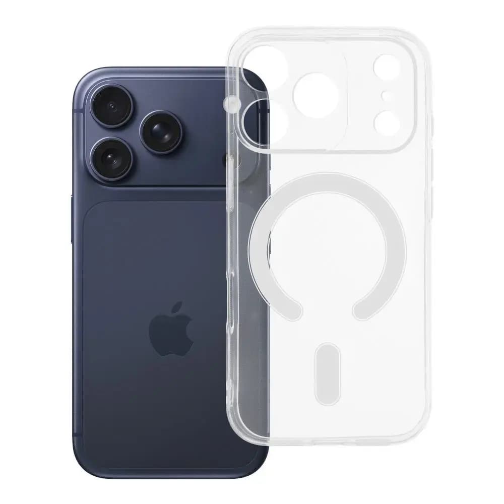 Чехол Clear 2 mm с MagSafe для iPhone 17 Pro / 18 Pro, прозрачный