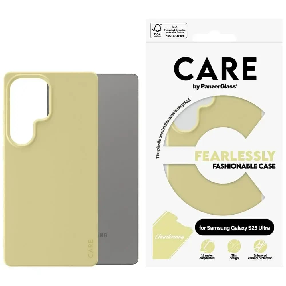 CARE By PanzerGlass Fashion telefoniümbris Samsung Galaxy S25 Ultra, kuldne