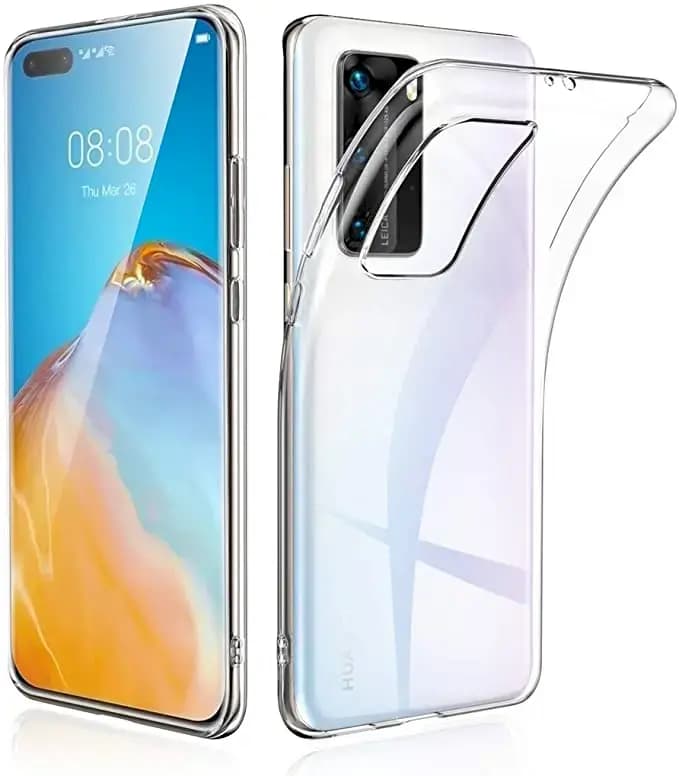 Чехол Fusion Ultra 0.3 mm Protect для Huawei P40 Pro, прозрачный