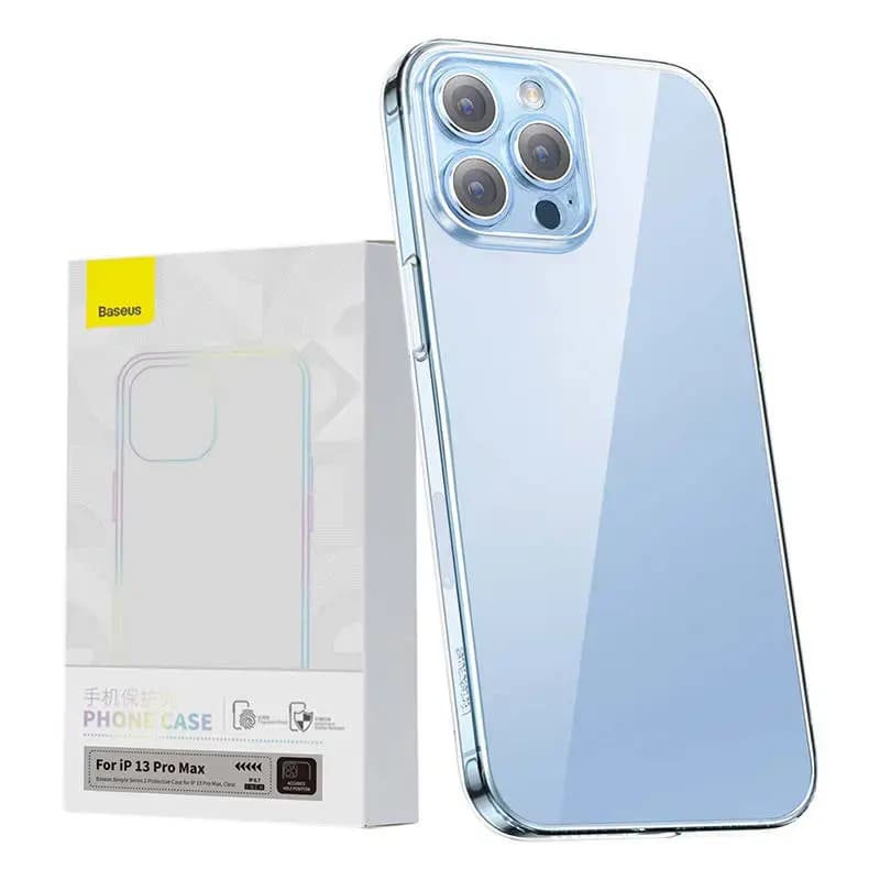 Baseus Simple phone case for iPhone 13 Pro Max, clear