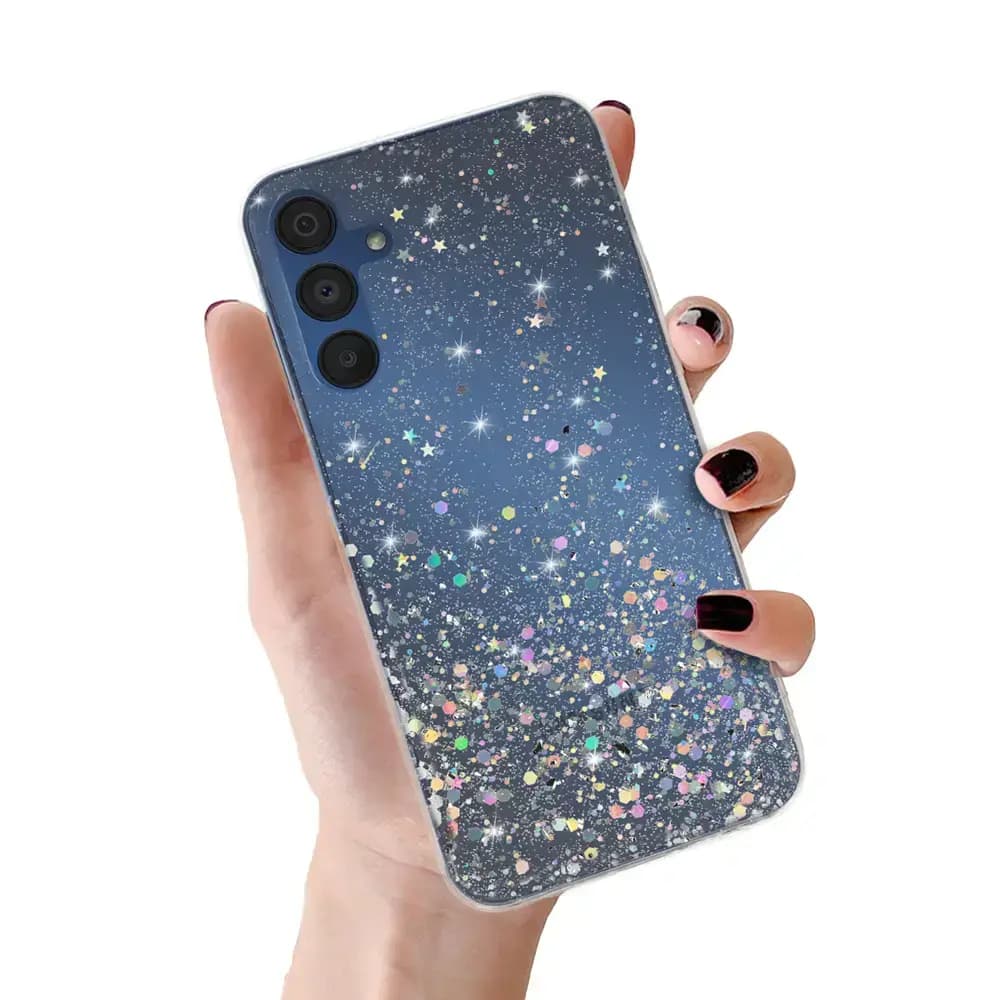 Fusion Brilliant Clear phone case for Samsung Galaxy A55 5G, clear