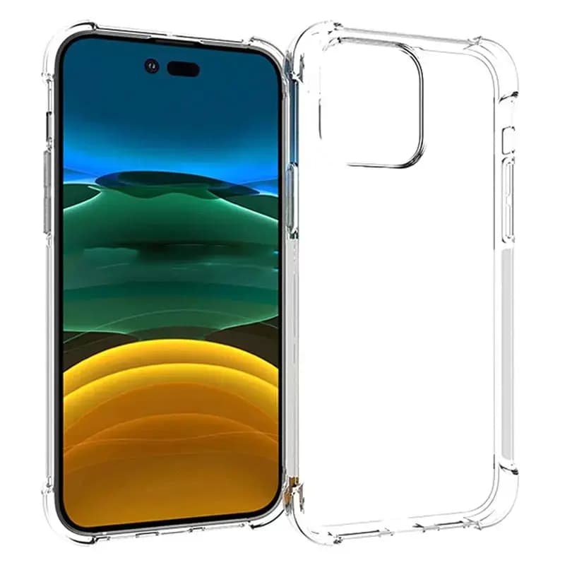 Fusion Anti Shock 1.5 mm telefoniümbris iPhone 14 Pro Max / 14 Plus, läbipaistev